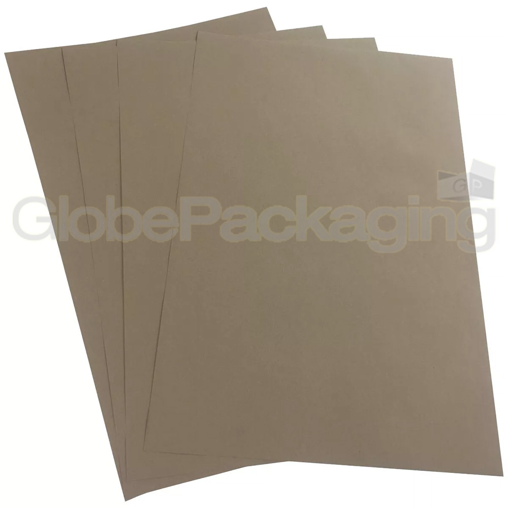 50 x QUALITY THICK BROWN KRAFT WRAPPING PAPER SHEETS 500x750mm